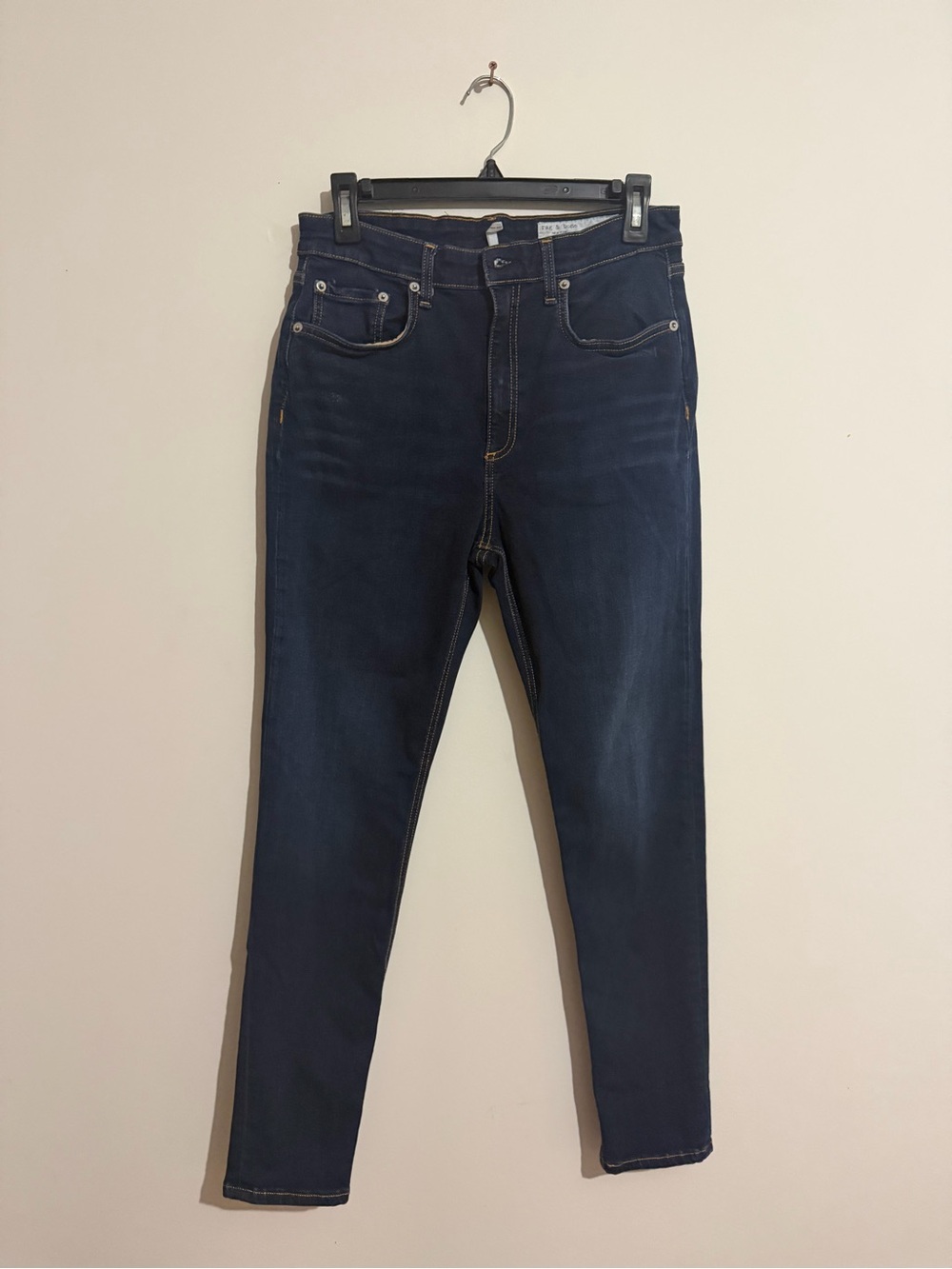 rag & bone women’s Skinny Jeans in Dark Indigo